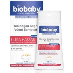 Resim Biobaby Yenidoğan Saç ve Vücut Şampuanı 200 ml 