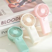 Resim Taşınabilir El Fani, Pil ile Çalışan Mini Fan ile Bir Lanyard - Ofis, Outdoor Aktiviteler, Seyahat ve Kamp için Mükemmel Seçenek - Her Zaman, Her Yerde Serin Kalın! 