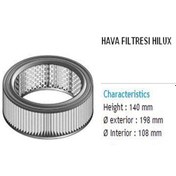 Resim NEWTECH J17801-54060 Hava Filtresi Hilux Ln106 4Wd 