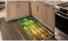 Resim Colorix Carpet Kaymaz Taban Tezgah Önü Mutfak Paspası 75x150 Cm No: 168 