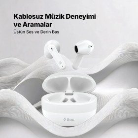 Resim Ttec Airbeat Crisp Gerçek Kablosuz Tws Bluetooth Kulaklık - 2KM175 