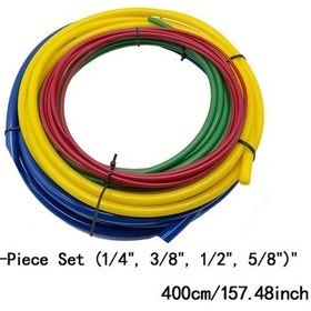 Resim Dashanshop 4 Parça Bakır Boru Bükme Seti 4 Metre 1/4 3/8 1/2 5/8 Inç Klima Ve Otomotiv Tamiri 