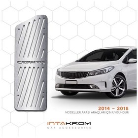 Resim intakrom Kia Cerato Krom Ayak Dinlendirme Pedalı - 2014 - 2019 