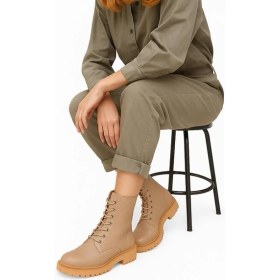 Resim Elisha Butik Madonna Vizon Renkli Hakiki Deri Kadın Postal 