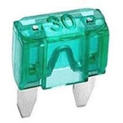 Resim ZEMBİL 100 Adet 30 Amper Mini Boy Bıçak Sigorta 