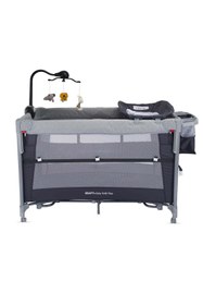 Resim Kraft Easy Fold Plus Anne Yanı Oyun Parkı 70x110 cm Açık Gri 