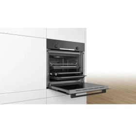 Resim Bosch HIF534EB3T Buhar Destekli Siyah Ankastre Fırın 