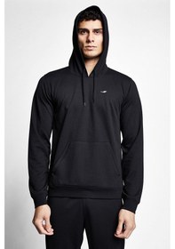 Resim Lescon 22S-1239-22N Kapsonlu Sweatshırt Siyah 