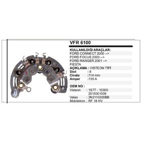 Resim Diot Tablasi Ford Fiesta Connect Focus 2,3L 2003-> 504630750 