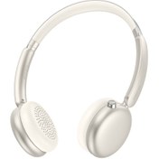 Resim Recci REP-W95 ANC/ENC Özellikli Hi-Fi Ses Kaliteli Kulak Üstü Bluetooth Kulaklık v5.3 Gold 