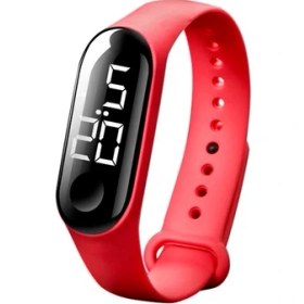 Resim Hanyang G Basit Erkekler Izle LED Elektronik Spor Izle Aydınlık Sensör Dijital Saatler Unisex Bay Bayan Askeri Bilek Saatler Reloj Hombre (Yurt Dışından) 