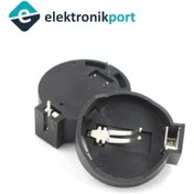 Resim Elektronikport Cr2032 Cr2025 Pil Yatağı 3v Para Pil Yuvası Button Battery Holder 