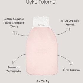 Resim BebeMarin Bambu Uyku Tulumu Mavi - Mavi / 6-24 Ay 