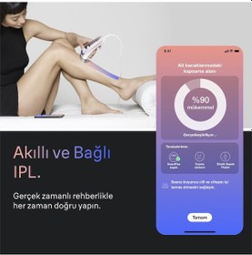 Resim Braun IPL Skin i·Expert Evde Lazerle Tüy Alma App ile Çanta Gillette Venus 4 Başlık PL7431 