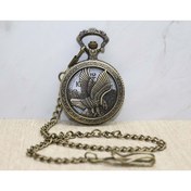 Resim Store Kartal Tasarımı Köstekli Saat 4*5 Cm 