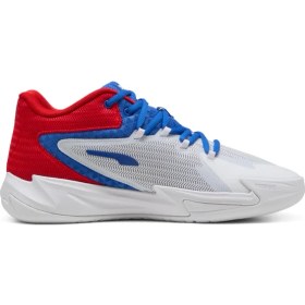 Resim Puma 31135311 DAGGER White-Mountain Beyaz - Mavi Erkek Basketbol Ayakkabısı 