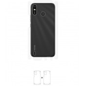 Resim Wrapsol Tecno Spark 4 Lite Arka Yan Koruyucu Darbe Emici Poliüretan Film Amerika Üretimi 