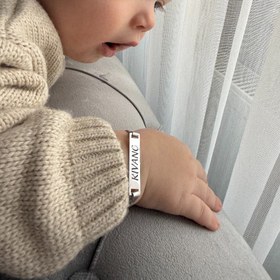 Resim Ayetel Kürsi Dualı 925 Ayar Gümüş Erkek Bebek Künyesi - Silver 
