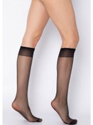 Resim Miorre Tekla Desenli Dizaltı Çorap Çok Renkli 