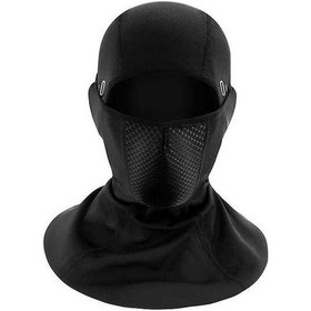 Resim Novahub Kışlık Sıcak Tutan Motosiklet Yüz Maskesi - Rüzgar Ve Soğuk Koruma Siyah Balaclava 