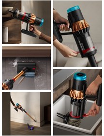 Resim DYSON V16 Piston Animal Submarine™ ıslak kuru kablosuz süpürge (Mat siyah/Bakır) 