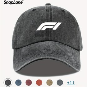 Resim 1 adet Siyah F1 Yarış Logosu Kavisli Kenarlı, Nefes Alabilir ve Ayarlanabilir - Açık Hava Balıkçılığı ve Temalı Partiler için İdeal, F1 Sevdalıları, Babalar ve Anneler için Tatil, Doğum Günü ve Yıldönümü için Mükemmel Hediye, Temalı Parti Aksesuarı | Sporlu Beyzbol Şapkası | Yumuşak Kumaş 