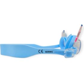 Resim Çocuk Yüzücü Gözlüğü Silikon Taşıma Çantalı Pony - 9014 (Lisinya) 