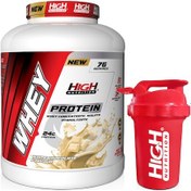 Resim Whey Protein 2280 Gr Beyaz Çikolata Aromalı Protein Tozu 24 Gram Protein 76 Servis Shaker Hediye 