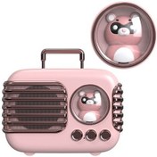 Resim Sevimli Bluetooth Hoparlör Ve Gece Lambası - 5w Bass, 6 Saat Çalma Süresi 