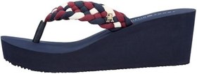 Resim Tommy Hilfiger Kadın Th Wedge Sandalet, FW0FW091980GY 