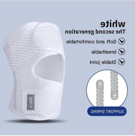 Resim Fastbuy 1 Adet Spor Kneepad Erkek Kadın Basınçlı Elastik Beyaz Hafif Kullanışlı Spor Giyim El Elastik Korsaj Beyaz 