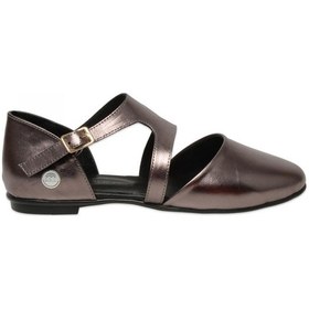 Resim Mammamia D25ya-885 Günlük Platin Kadın Babet Platin 