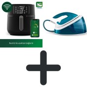 Resim Philips HD9285 Xxl Airfry 7.2 Litre / Philips Gc 6815 Kazanlı Ütü 