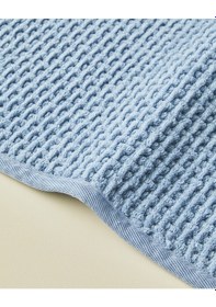 Resim English Home Waffle Weave Kaydırmaz Taban Banyo Paspası 50x80 Cm Mavi Mavi 