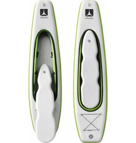 Resim Kano Ve Paddle Board Seti İkisi Bir Arada Sup Board Şişme Kayak Yeşil 