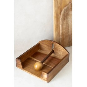 Resim Dekorz Dükkan Akasya Peçetelik 