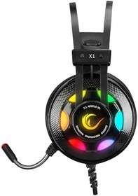 Resim Rampage Miracle-X1 RGB 7.1 Surround Sound System Mikrofonlu Oyuncu Kulaklığı 