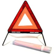 Resim Avrupa Standartlarına Uygun Fosforlu Üçgen Reflektör Universal 