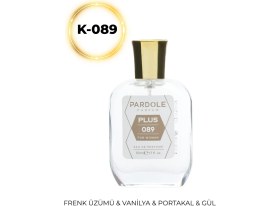 Resim Pardole K-089 Floral, Tatlı, Meyvemsi Favoris Kadın Parfüm - 50 Ml - Frenk Üzümü, Vanilya, Portakal, Gül 