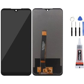 Resim LG Uyumlu K51 Ekran Lcd Dokunmatik Tamir Seti Ve Yapıştırıcı Yanında Yedcom 