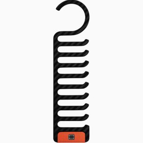Resim Tie Hanger HQ704 Karbon Fiber Kravat Askısı - Siyah 