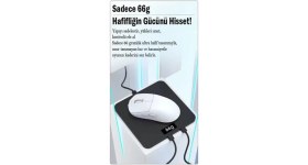 Resim Braventa Collection Coverzone Ajazz AJ139 V2 Mc Mouse 3 Farklı Bağlantı Modu-Rgb Manyetik Şarj Istasyonlu-Paw 3311 Sensö 