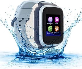 Resim Dokunmatik Ekran İzle, Şarj Edilebilir Taşınabilir Pedometre Güzel Video Kamera Erkekler Kızlar Için Okul Için İzle (Mavi İngilizce) 