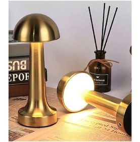 Resim Dokunmatik Abajur Gold Masaüstü Abajur Aydınlatma 1015 