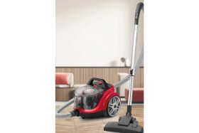 Resim Goldmaster Arena Sessiz 2.5 Litre Kapasiteli Hız ve Emiş Güç Ayarlı Filtreli Toz Torbasız Elektrikli Süpürge 