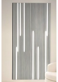 Resim Gümüş Gri Akustik Duvar Paneli 60x240 Ahşap Duvar Paneli 1 