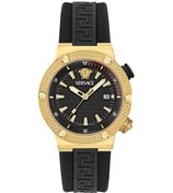 Resim Versace Versace Quartz Erkek Kol Saati Vrscve8g00324 Altın - Mavi 