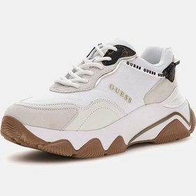 Resim Guess Mıcola Kadın Sneaker Fl7mıcfal12 Fl7mıcfal12 Whıte Whıte Beyaz 