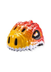 Resim Neevoyu Dino Kask: Çocuk Bisiklet Kaskı - Ayarlanabilir, Nefes Alabilir, 51-54cm Çok Renkli 