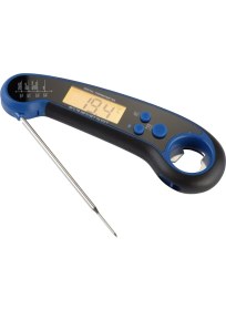 Resim IGRILL Waterproof Dijital Sıcaklık Ölçer Gıda Termometresi (Mavi) 